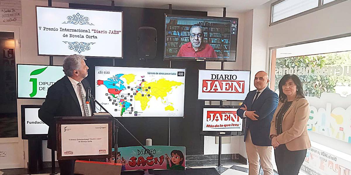 El costarricense Carlos Manuel Villalobos gana el Premio Internacional Diario JAÉN de Novela Corta