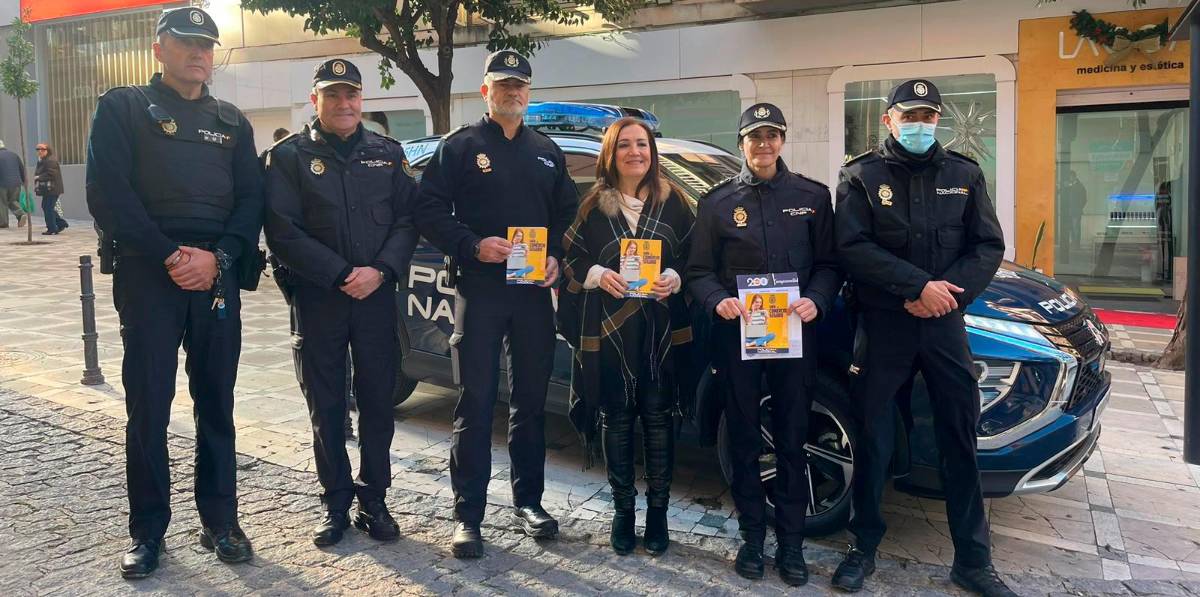 <i>Presentación, este jueves, del dispositivo del Plan Comercio Seguro. / Subdelegación del Gobierno.</i>