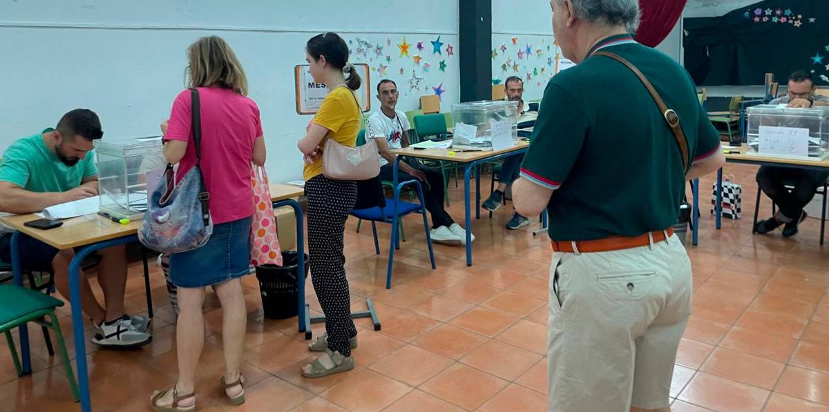 Participación en las elecciones europeas desde Jaén: 37,25%, frente al 49,60% de 2019