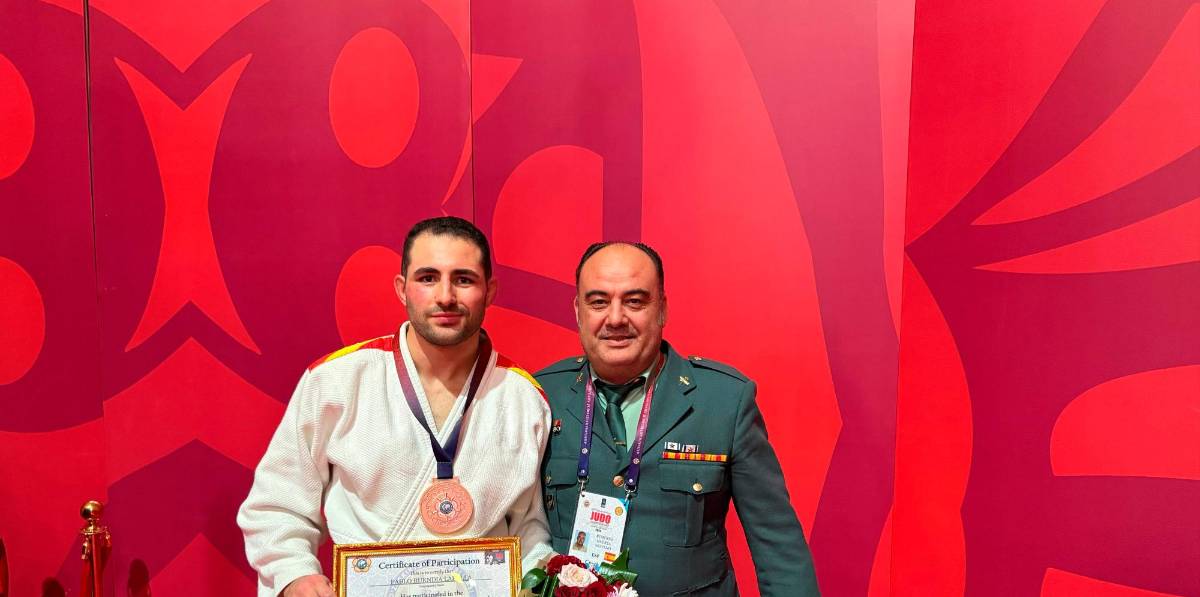Bronce en el mundial militar