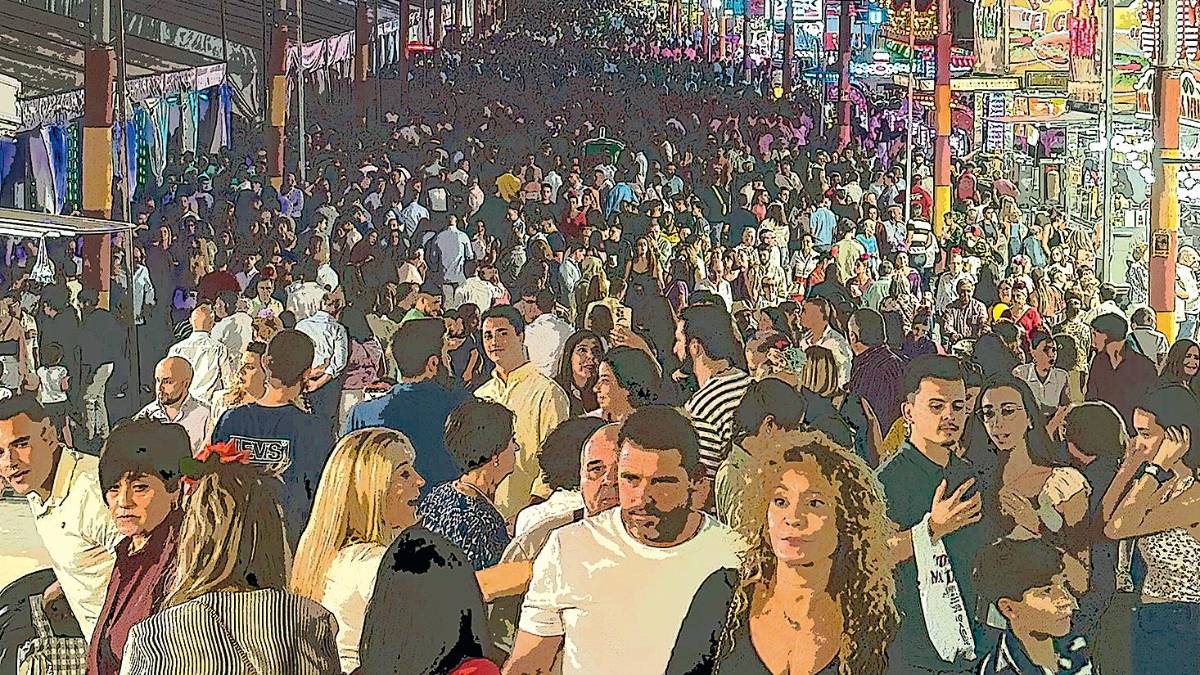 Jaén de feria