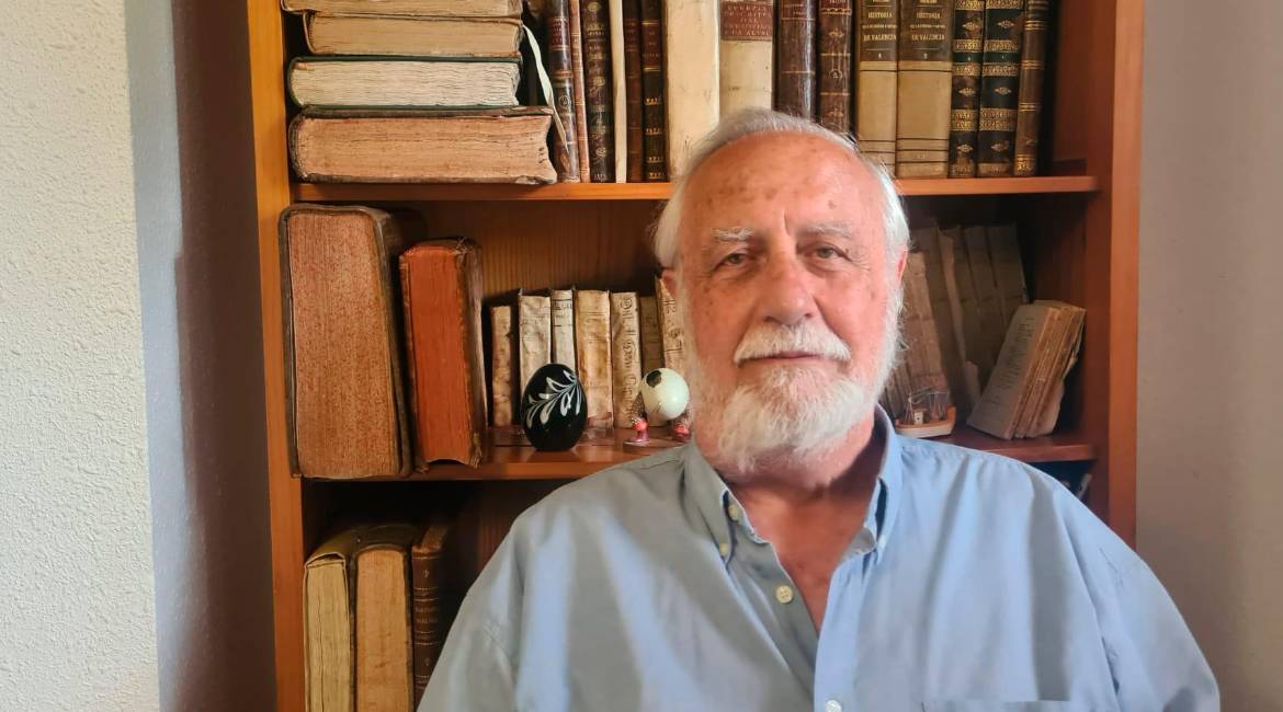 El ganador del Premio Internacional Diario JAÉN de Novela Corta, Luis del Romero Sánchez-Cutillas. 