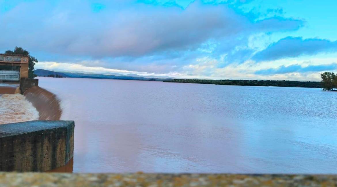 Embalse del Guadalén, a 6 de febrero de 2026.