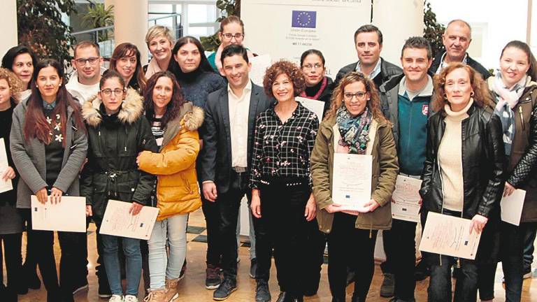 Clausura del Plan de Empleo de la Cruz Roja del que se benefician 181 desempleados