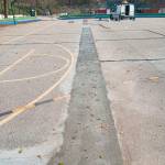 Intervenciones realizadas en el patio del CEIP Juan Pasquau, en Úbeda. / Ayuntamiento de Úbeda.