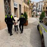 Detención del varón. / Ayuntamiento de Martos.