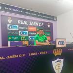 Manuel Herrero en la reuda de prensa previa al partido frente al Atlético Central. / José García / Diario JAÉN. 
