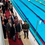 Inauguración de la piscina cubierta en Torredelcampo. / Diputación de Jaén.