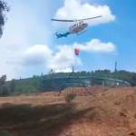 Carga del ‘Bambi’ en el depósito de El Chortal. / Captura dl vídeo / Infoca.
