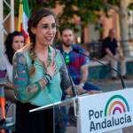 La candidata de Por Andalucía en Jaén para las elecciones autonómicas, Laura Cerezuela.