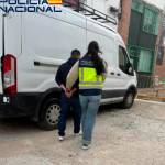 Imagen de uno de los detenidos en la operación Paquete. / Policía Nacional.