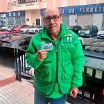 Manuel Ferrer es vendedor de la ONCE que ha dado Sueldazo en Vélez-Málaga. / ONCE.