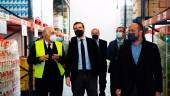 TARRAGONA. El líder del PP, Pablo Casado, y el presidente del PP catalán, Alejandro Fernández.