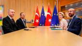CITA. Erdogan anuncia una reunión con Merkel y Macron para el próximo martes en Estambul. 