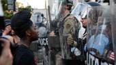 WASHINGTON. Protestas en la plaza de Lafayette.