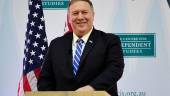 CRUDO. El secretario de Estado de Estados Unidos, Mike Pompeo.