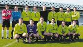 2002/2003. Equipo del Sierra de Segura que jugó en el Estadio de La Victoria.