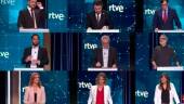 Debate de RTVE para las elecciones del 14 de febrero. RTVE