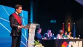 El linarense, Gabriel Beltrán, cosecha una gran trayectoria en torno a los colegios mayores universitarios. 