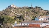 SIERRA MORENA. El poblado próximo al santuario de La Morenita, en una imagen de archivo.