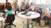 ACTO. Participantes en el taller sobre la firma y el certificado digital, celebrado en Beas de Segura. 