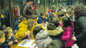 EXCURSIÓN. Menores del colegio “Tucci” visitan la cooperativa de aceite “San Amador”.