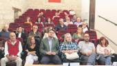 Asistentes al Foro Urbano celebrado en la sala Palma Burgos del palacio Luis de la Cueva.