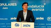 Agustín González, portavoz del grupo popular del Ayuntamiento de Jaén y exalcalde.