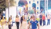 FESTEJOS. Portada del recinto ferial de Martos de una edición anterior.