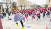 DEPORTE. Foto de archivo de una actividad realizada por el área de Deportes, en la plaza Vázquez de Molina.