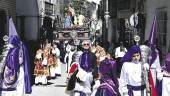 RECUERDO. Desfile procesional de la Borriquita por las calles tuccitanas, hace unos años.