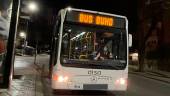 Servicio de bus nocturno de la ciudad de Jaén. 
