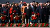 Putin, en la celebración del Día de la Victoria. / Kremlin / dpa.