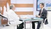 programa. Alfonso Carmona con Roberto Sánchez en “Salud al día”.
