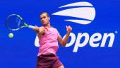 Carlos Alcaraz, en un partido del US Open. / Javier Rojas / PI via ZUMA Press W / DPA.