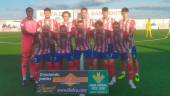 Alineación inicial del Atlético Porcuna frente al Huétor Tájar. / Atlético Porcuna.
