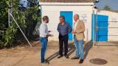 Visita del diputado de Servicios Municipales de Jaén, José Luis Hidalgo, a la aldea de La Porrosa, en Chiclana de Segura. / Diputación de Jaén.