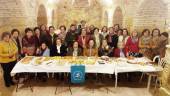 Encuentro en torno a la gastronomía celebrado por la asociación Bascena, de Lopera, en el castillo. 