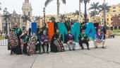 Imagen de la Tuna Universitaria Distrito Jaén tras su paso por la ciudad de Lima el pasado verano.