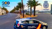 Imagen de archivo de un coche de la Policía Nacional en Huelva. / Policía Nacional.