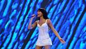 Aitana, en su concierto en el Estadio Riyadh Air Metropolitano. / Francisco Guerra / Europa Press.