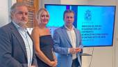 Francisco Lechuga, María Espejo y Julio Millán. / Ayuntamiento de Jaén.