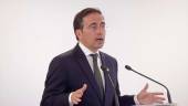 El ministro de Asuntos Exteriores, Unión Europea y Cooperación, José Manuel Albares. / Nono Rico / Europa Press.