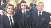 JURANTES. Inmaculada Gámez Cabrera, Pablo Salido Mora y Francisco Javier Martínez Salazar.