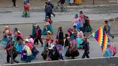 PROTESTAS. Partidarios de Evo Morales portan banderas por las calles. 