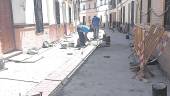 OBRAS. Una de las calles de la ciudad, donde se acomente los trabajos de remodelación integral.-