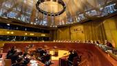 Una vista ante el Tribunal de Justicia de la Unión Europea, en la Gran Sala, en una imagen de archivo. / Tribunal de Justicia de la Unión Europea.