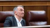 El diputado de Sumar Enrique Santiago, durante una sesión plenaria, en el Congreso de los Diputados. Archivo. / Alberto Ortega / Europa Press. 