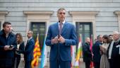 Imagen de archivo del presidente del Gobierno, Pedro Sánchez, durante el acto institucional por el Día de la Constitución. / Alberto Ortega / Europa Press.