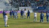 Un lance del duelo entre el Real Jaén y el Linares Deportivo disputado el pasado 5 de enero. JUANDE ORTIZ